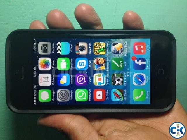 iPhone 5 64GB Good Condition With Call 01833092616  large image 0