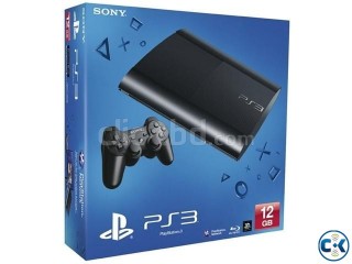 PS3 Console12GB Console intact Brand New Low price in BD