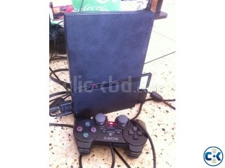 Play Station 2- Slim Fully Fresh and Works Smoothly 