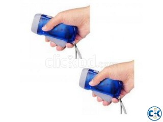 Hand-charging LED Torch