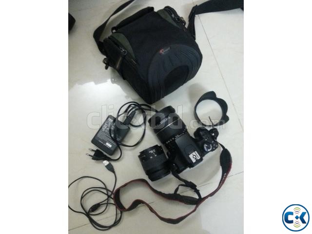 Canon1000d e Canon 35-80 Tamron 28-200 Small Lower Pro bag large image 0