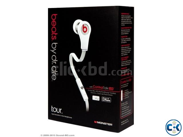 MONSTAR BEATS TOUR CONTROLTALK HEADPHONES large image 0