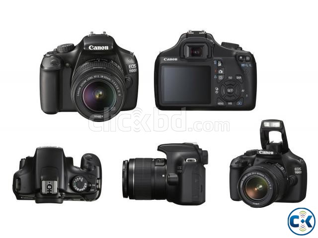 CANON EOS 1100D SLR CAMERA WITH 18-55MM LENS CAMERAVISION  large image 0