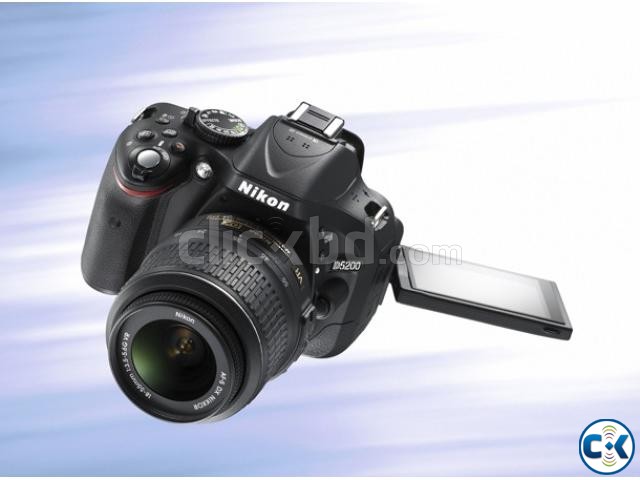 NIKON D5200 SLR CAMERA WITH 18-55MM VR LENS CAMERAVISION  large image 0