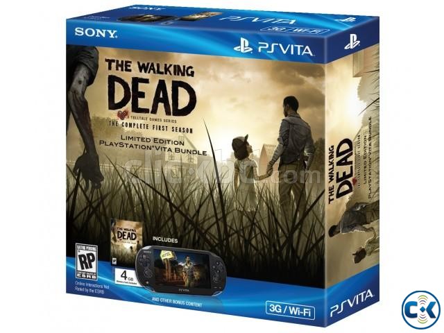 PS Vita 3G WiFi Walking Death edition pacakge Brand new large image 0