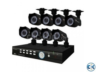 Kingo CC TV Camera 8 Unit and WNK DVR H.264