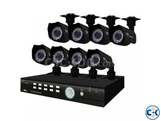 Kingo CC TV Camera 8 Unit and WNK DVR H.264 large image 0