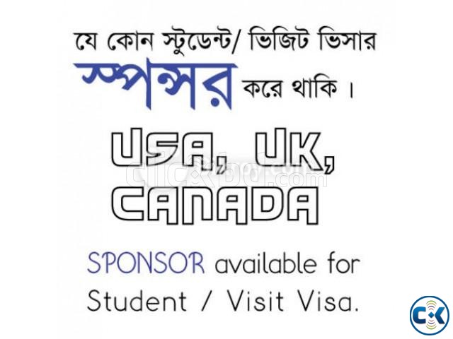  Genuine Sponsor For UK Student Visa  large image 0