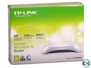 TP-Link TL-WR840N with 11 Months Warranty Left