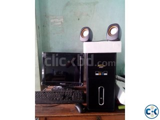 1 Year Used Dualcore Compute With 16inc Lcd Only for 11500tk