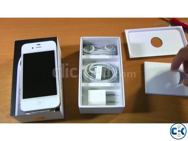 New iphone 4S 16 GB White Full Box large image 0