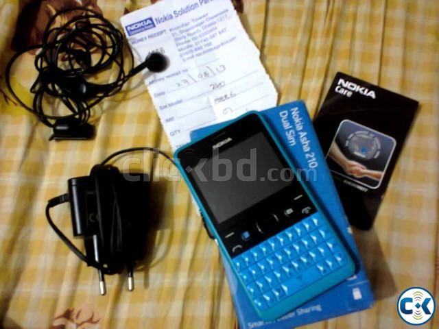 Nokia Asha 210 With 6 month warranty large image 0