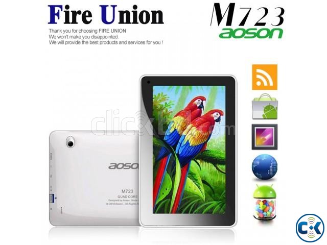 Aoson M723 Quad Core Tab Android 4.1 1080pixel supports  large image 0