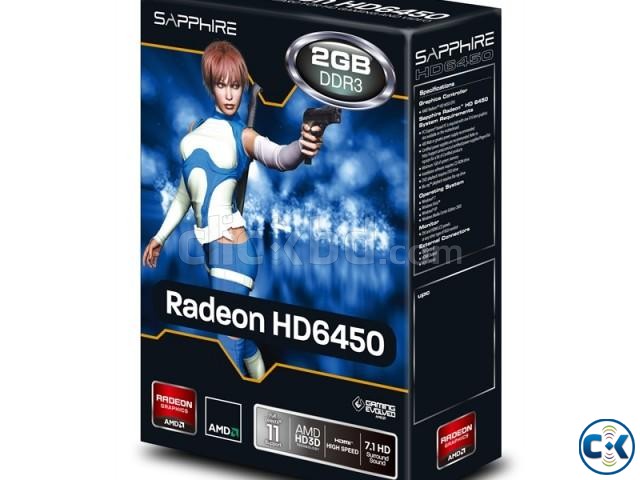 SAPPHIRE HD 6450 2GB DDR3 Fresh with Box large image 0