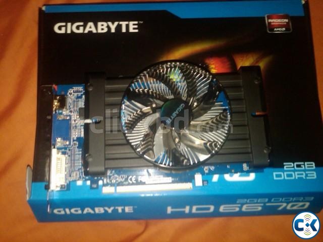 Gigabyte 6670 2Gb ddr3 with warranty large image 0