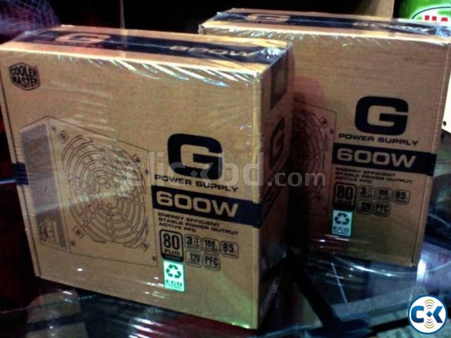 New Intact PSU- Cooler Master 600W 80 plus Bronze Certified large image 0