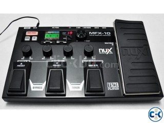 NUX MFX-10 Guitar Processor