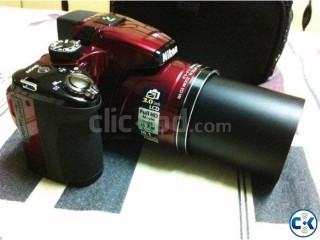 NIKON COOLPIX P510 CUTE DARK RED COLOR only at 26000