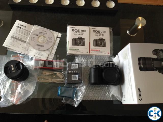 Brand New Canon EOS 70d DiGITAL CAM. BRAND NEW IN BOX large image 0