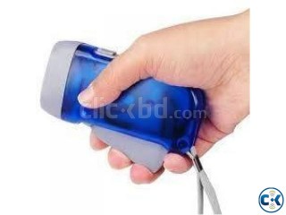 Hand-charging LED Torch