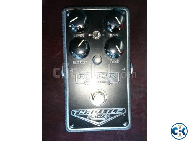 Mesa Throttle Box Distortion Pedal large image 0