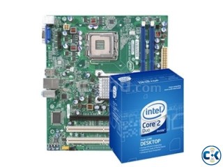 core 2 duo E7400 with motherboard hdd ram