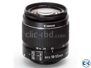 Canon 18-55mm IS lens with filter