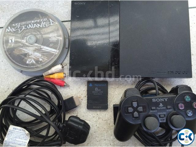 Sony Playstation 2 Slim Black large image 0