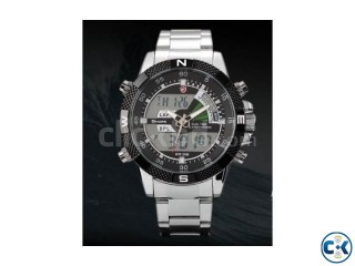 SHARK 6 Colors Digital Analog LCD Chronograph Watch