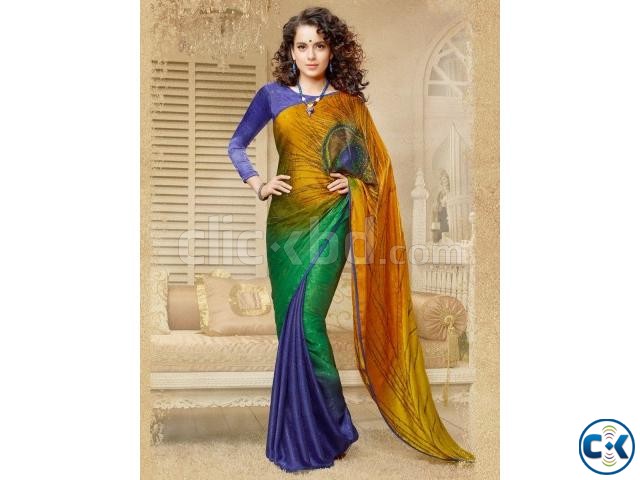 Peacock Saree - Code - 511 large image 0