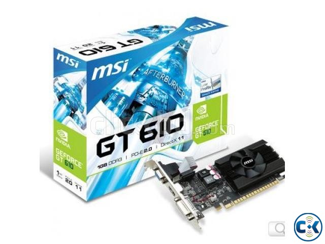 MSI Nvidia GT 610 64bit large image 0