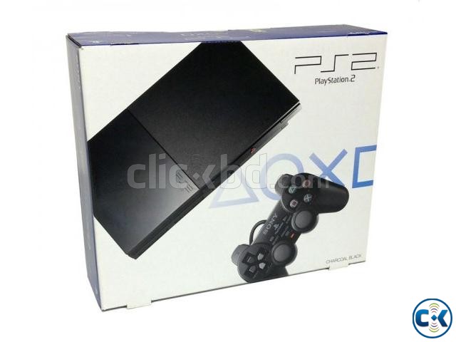 PlayStation 2 slim black model large image 0