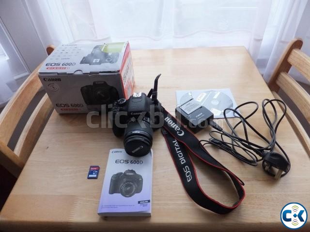 Brand New Canon EOS 600D Full BOXED large image 0