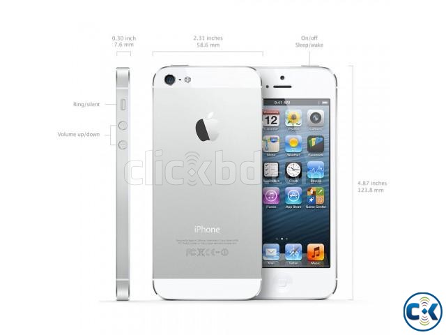 Apple I Phone 5 32GB White New Condition large image 0