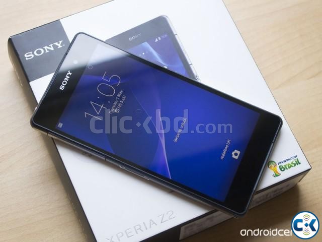 Sony Xperia z2 16GB black color.intact sealed pack boxed large image 0