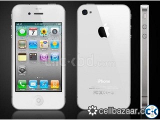 Apple iPhone 4 Factory Unlock White Full Fresh