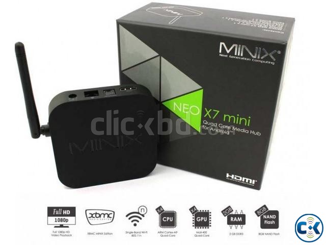 MINIX NEO X7mini Android Quad Core16GB HDMI TV Box large image 0