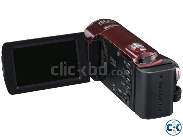 JVC GZ-E105 SD Camcorder - Red FHD SDXC 40x Optical Zoom  large image 0