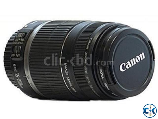 CANON EF-S 55-250mm f 4-5.6 IS Lens . large image 0