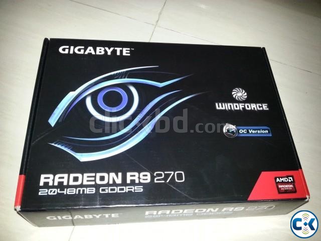 GIGABYTE R9 270 2GB OC large image 0