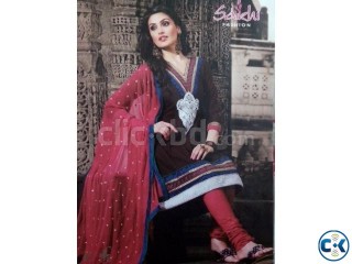 Indian 100 Cotton Unstich Salwar Kameez