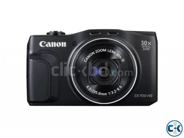 Canon PowerShot SX700 HS Digital Camera Black  large image 0