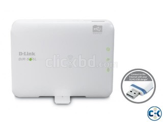 3G / 4G modem supported Dlink 506L Portable wifi router.