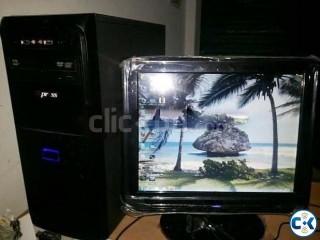 As Like New Intel Dualcore Desktop Full Set Pc Lcd Speaker