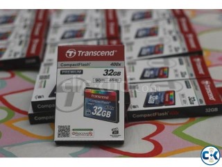 Transcend 32GB 400x CF card Compact flash 