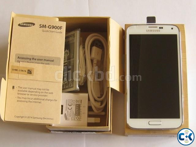 Samsung Galaxy S5 SM-G900H 16GB International Version White large image 0