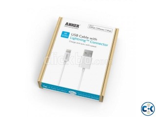  Apple MFi Certified Anker Lightning to USB Cable 3ft