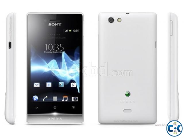 Sony Xperia Miro Brand New Intact Box  large image 0