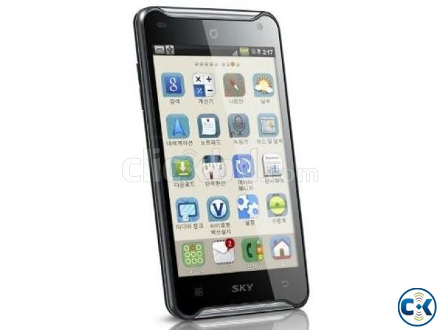 SKY VEGA RACER A780L CDMA HIGH CONFIGURATION ANDROID KOREAN large image 0