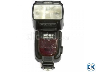 Simpex Speedlite 886 Nikon Mount Powerzoom Ttl Flash